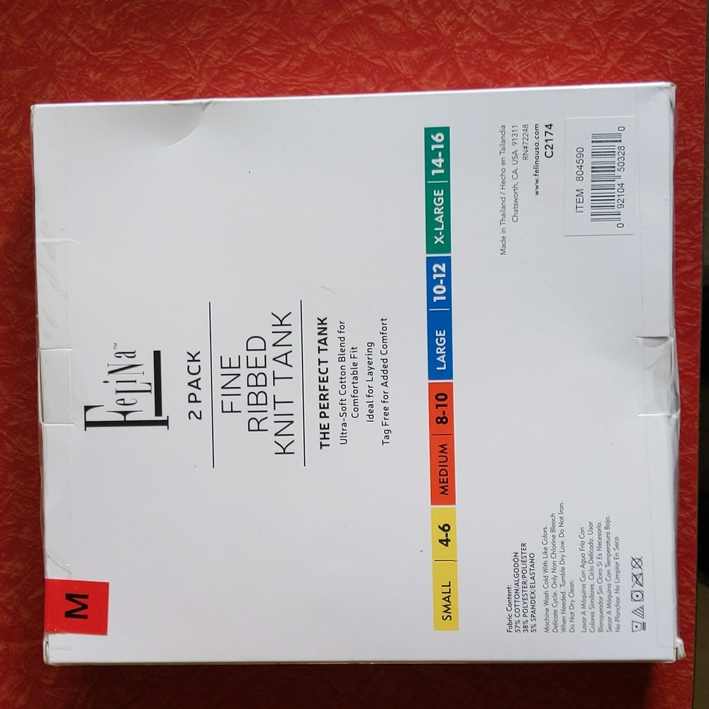 Felina women's tank tops NEW Box of two - Picture 2 of 2